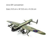 3D metalinis galvosūkis Spalvingas karinis B-1B Lancer B-17 bombonešis AH-64 Alpha RAH-66 F4U Corsair naikintuvas Surinkimo modelis Dėlionės