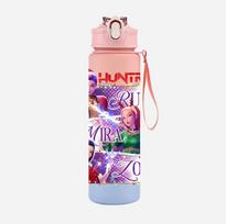 Christmas K-Pop Demon Hunters Printed 750Ml Water Bottle Large Capacity Drinking Cup Portable Children Outdoor Sports Water Cup Kid Gift
