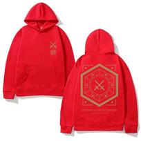 EVEN IN ARCADIA  HOUSE VERIDIAN Hoodie Grunge Fall Asleep and Band Graphic Clothes Sleep Token Same Style Clothes Hooded High Quality XS raudona