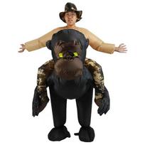 King Kong Gorilla Inflatable Costume for Halloween Party Performance One Size