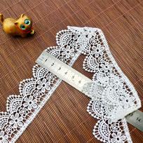Unilateral Water-Soluble Barcode Lace, Milk Silk Embroidery Diy Accessories, Children'S Dress Lace WM91439