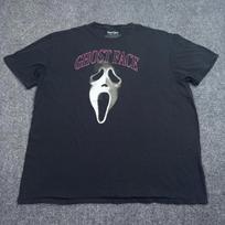 Ghost Face Horror T Shirt Mens Size 2XL XXL Black Vintage Style Halloween Tee S