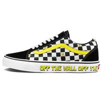 SpongeBob SquarePants x Vans Old Skool Off The Wall Unisex Sportbačiai Juodi Balti Geltoni VN0A38G19EK 44.5