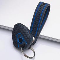 Silicone Motorcycle Key Cover for CFMOTO 450MT Mt450 700CLX 800MT 650MT 250SR 300SR 400SR 450SR 650SR with Keychain Moto Smart Key Shell Protector juoda