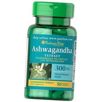 Ašvagandos ekstraktas, Ashwagandha standartizuotas ekstraktas 300, Puritan's Pride 50 kaps. (71367090) 50kaps