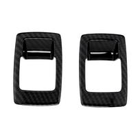 Seat Adjustment Switch Knob Button Protection Cover Sticker Trim for BMW X3 G01 2018 - 2022 Car anglies pluošto juodos spalvos