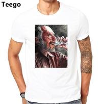Charles Bukowski Tribute Premium Ham On Rye Post Office Discount 100 % Unisex T-shirts S