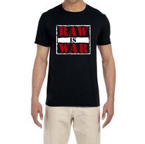 Raw Is War Aukštos kokybės unisex marškinėliai S