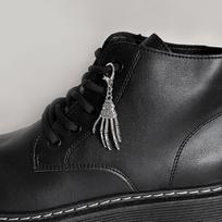 Punk Cool Skull Rankų batų sagtis Personalizuota metalinė gyvatės Martin batai Britų stiliaus aksesuarai Helovino papuošimai