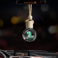 Kalėdinis automobilio oro gaiviklis Mielas pakabinamas automobilio oro gaiviklio buteliukas su kalėdiniu pingvinu, lengvai naudojamas kūrybingas automobilio interjeras