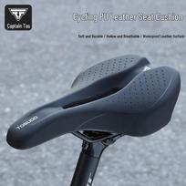 Captain Tas Anti-slip Breathable Bicycle Saddle juoda
