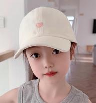 Children's Baseball Cap, Sunshade, Half-top Baseball Cap One Size smėlis