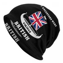 England Flag Skullies Beanies Caps Unisex Women Unisex Outdoor Winter Warm Knit Hat Adult UK Union Jack British Proud Bonnet Hats Beanies Cap red