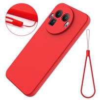 For Realme GT 8 Pro Case Soft Premium Liquid Silicone Strap Cover with Flocking inside for Real Me GT8 Pro realme GT8 Pro