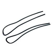 For Honda CR-X CRX EF8 1988-1991 Quarter Window Glass Molding Set