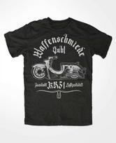 Gunsmith Suhl Schwalbe Kr51 Scooter Moped Funny Simson Star Unisex T-Shirt S įvairiaspalvis
