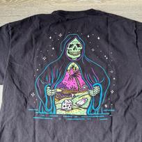 Lurking Class by Sketchy Tank Grim Reaper Skater Graphic Tee Black Short Sleeve L