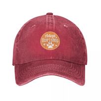 Adopt dont shop Baseball Cap Luxury Cap tea Hat GentleUnisex Hat derby hat Elegant Womens Hats Unisexs