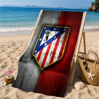 Atletico Football Club Printed Microfiber Beach Towel, Soft And Absorbent, Quick-Dry, Ideal for Summer Travel, Beach Essential, Swimming Pool 70cmx140cm(27x55inch)