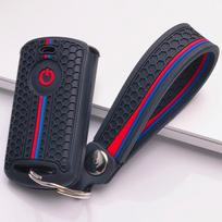 Moto Key Cover for Honda Fit PCX Forza SH150 SH300 XADV Vario Scoopy Yamaha Nmax Xmax Aerox Filano Lexi Fazzio Freego TMAX with Keychain Key Fob Case juoda