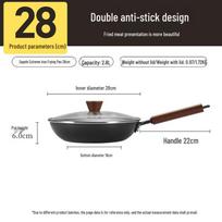 Chuidahuang 28cm Ceramic Coated Non-Stick Frying Pan