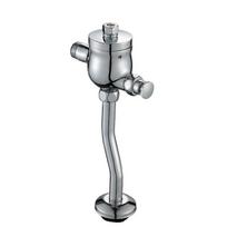 Brass Manual Push Urinal Valve Button Time Delay Urinal Flush Valve Push Button šviesiai pilka spalva