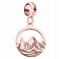 Charms Pozłacany Z Górami Tatrami Tatry Polskie Góry Polska Srebro 925
