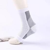 1 Pair Sports Ankle Brace Compression Ankle Support Anti Fatigue Socks Breathable Net Foot Sleeve Yoga Anklet Protective Gear balta