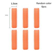 Hair Rollers Self Grip Hook Hair Curlers Heatless Hair Roller Dressing Curly Girl Method Curlers Sticky Styling Tools orange