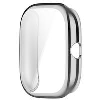 Pilnas apsauginis dėklas Huami Amazfit GTS4 GTS 4 Mini išmaniajam laikrodžiui, ekrano apsauga, pakaitiniai priedai, rėmelis, dėklas, TPU Amazfit GTS4 Mini sidabras