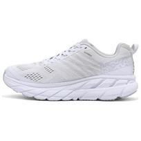 Hoka One One Clifton 6 Low Top Running Shoes Men Sneakers White 1102872-BWWH 43