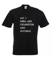 Cigarettes And Alcohol T Shirt Oasis Liam Noel Gallagher Manchester XL