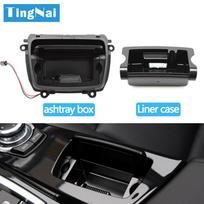 Aukščiausios kokybės automobilio interjero aksesuarai Centrinės konsolės peleninė su dangteliu BMW 5 serijai F10 F18 520 523 525 528 530 Ashtray Liner