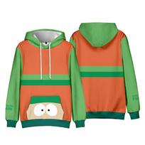 Anime South Park Vyriški Moteriški Gobtuvai Rudens Laisvalaikio Megztiniai Džemperiai Gobtuvas Mados Hip Hop Džemperis Drabužiai XS