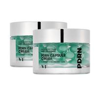 VT COSMETICS PDRN Capsule Cream 100 Brightening & Firming Moisturizer 50ml x2