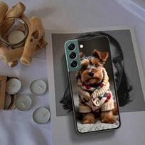 Jorkšyro terjero šuo telefono dėklas Samsung Galaxy S22 S25 Ultra S21 S10 Plus S26 Edge S20 S23 S24 FE Dangtelis Silikoninis Minkštas T Samsung S24