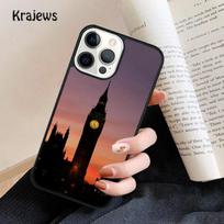 Big Ben Tower London Soft Phone Case For iPhone 17 Air 16 15 14 Ma Plus 11 12 13 Pro Ma Phone Cover coque Fundas iPhone 13