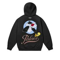 Palace x UGG Looney Tunes Hood Black Unisex Tops P29UGGHD001 S