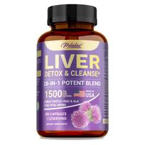 28-in-1 Milk Thistle Complex Capsules, containing dandelion root and artichoke extracts, promotes kidney health, suitable for both men and women. 120*1