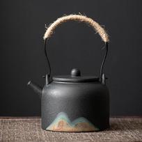 Sushih Retro Coarse Pottery Kung Fu Teapot