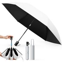 Certified Professionally UV Protection Sun Light and Heat Shielding Titanium Silver Black Double Layer Protects Prevents Foldable Sun Lightweight balta