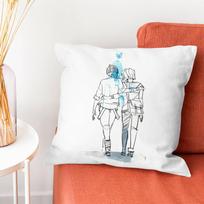 L-Life Is Strange 2 Pillowcase Pillows For Sofa Cover Decoration Home Decor Items Luxury Pillow Covers Cushion Cushions Peach skin 18*18(CM)-1Pcs