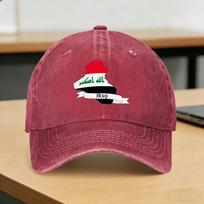 Iraq Flag Iraqi Casual Baseball Cap Summer Trucker Hat Hot Sale Outdoor Sports Snapback Cap Unisex Unisex Streetwear Baseball Caps One Size