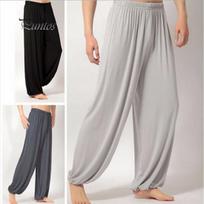Jogger Baggy Kelnių kombinezonas Harem Yoga Pants apatinės kelnės L juoda