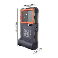 IP68 Universalus vandeniui atsparus dėklas mobiliajam telefonui Atsparus vandeniui Povandeninis telefono dėklas Apple iPhone Huawei Xiaomi Samsung telefonams