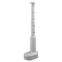 Hole Size 8*10mm Portable Wardrobe Rod Space-Saving Clothing Storage Telescopic Wardrobe Rails Versatile Clothing Organizer