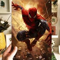 Marvel Metalinis Plakato Rėmas - Superherojų Tematikos Sienų Dekoras Marvel Gerbėjams, Atnešantis Spalvingų ir Akį Traukiančių Efektų Į Jūsų Kambarį 20x30cm（7.8x11.8inch） black