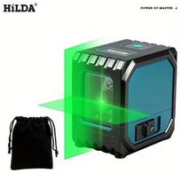 HILDA 30m Self-Leveling Green Cross-Line Laser for Indoor Decoration