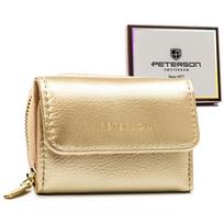 Elegantiška moteriška piniginė iš ekologinės odos - Peterson white