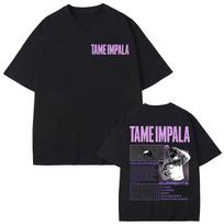Rock Band Tame Impala Graphic T Shirts Men Women Fashion Vintage Short Sleeve T-shirt Summer Casual Cotton T-shirts S